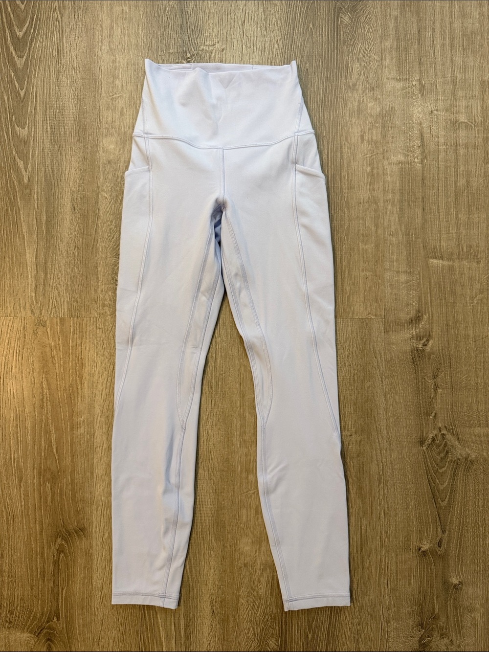 Lululemon 2 Align High Rise Yoga Workout Lounge Casual Pant Nulu Pocket Leggings